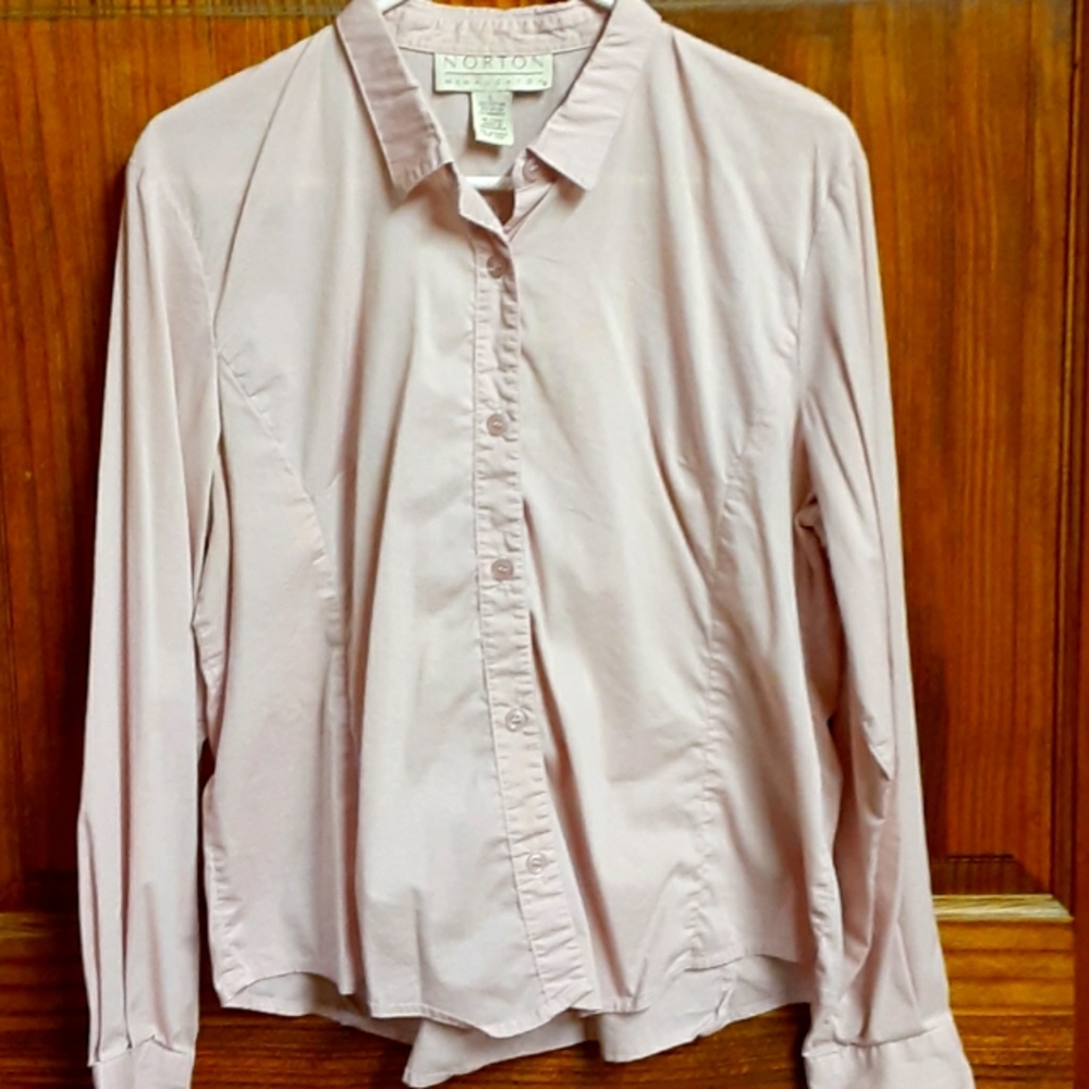 Light Pink Button Up Shirt